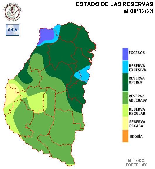 Mapa de reservas