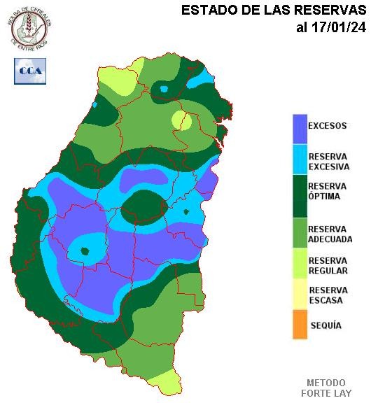 Mapa de reservas