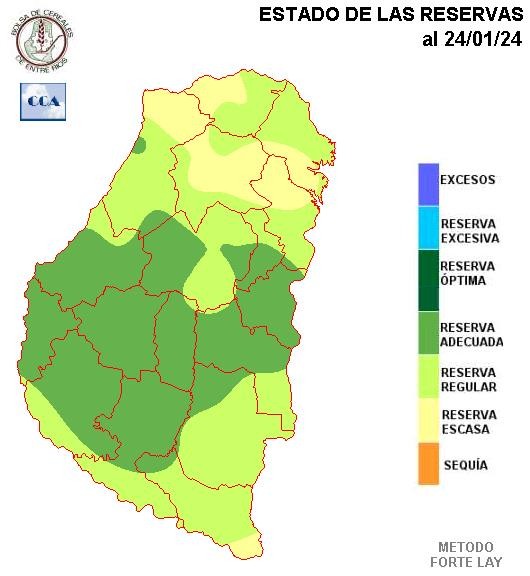 Mapa de precipitaciones