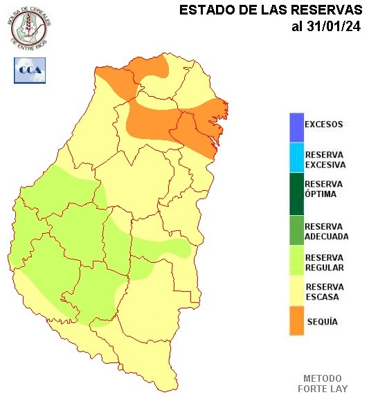 Mapa de precipitaciones