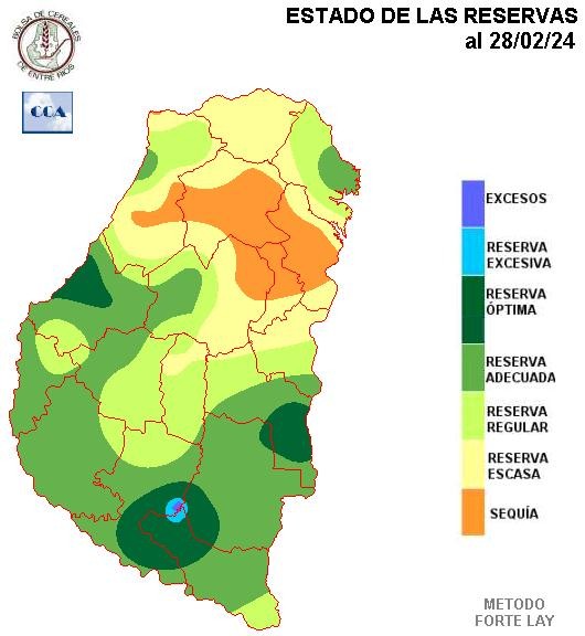 Mapa de reservas