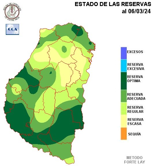 Mapa de reservas