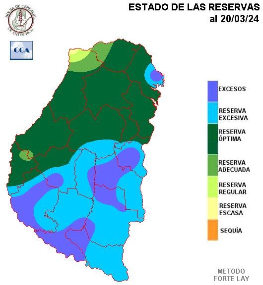 Mapa de reservas