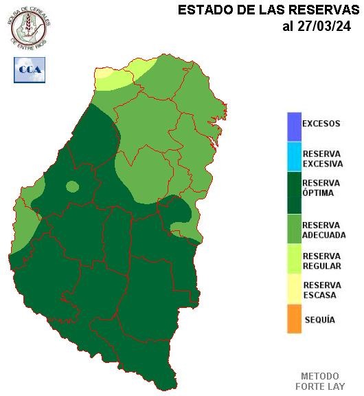 Mapa de reservas