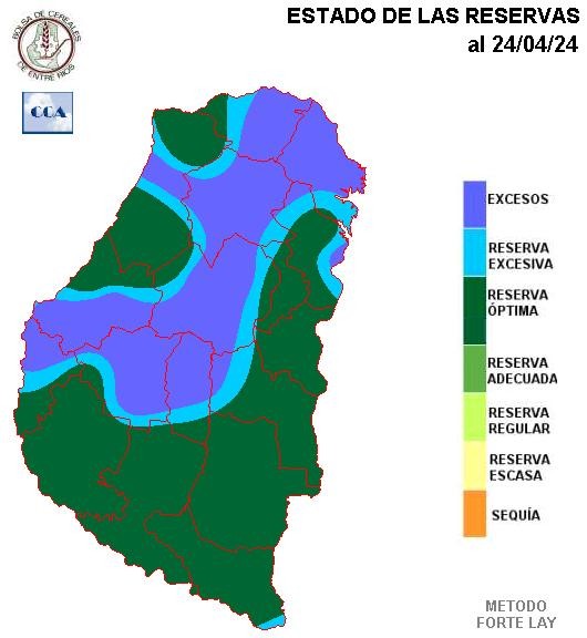 Mapa de reservas