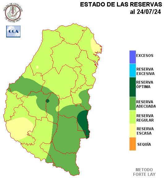 Mapa de reservas