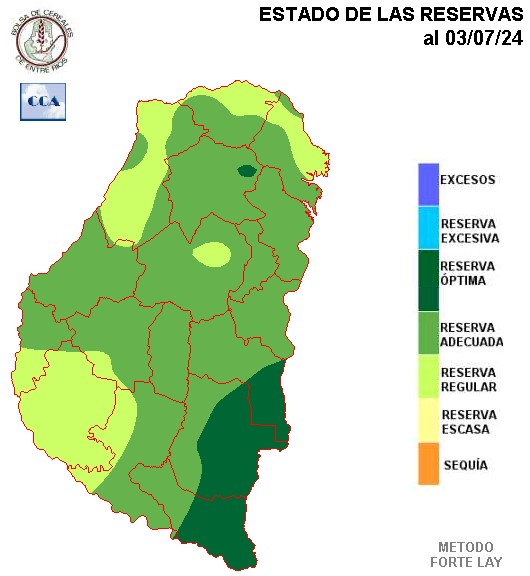 Mapa de reservas