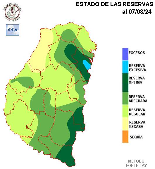 Mapa de reservas