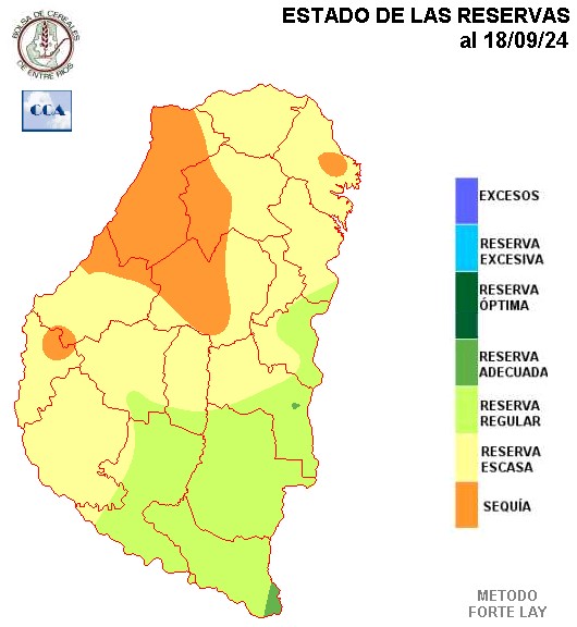 Mapa de reservas