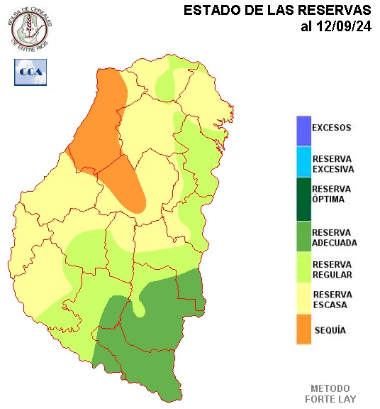 Mapa de reservas