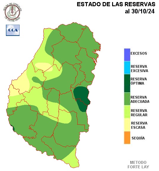 Mapa de reservas