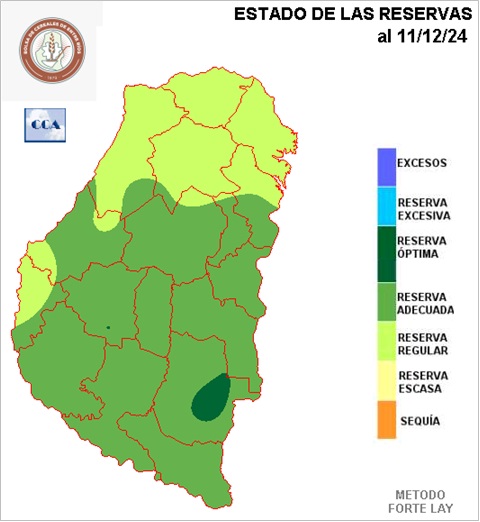 Mapa de reservas