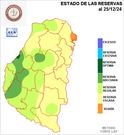 Mapa de reservas