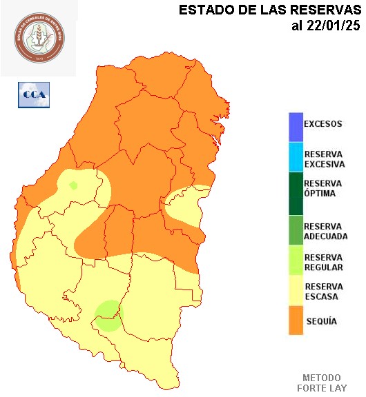 Mapa de reservas