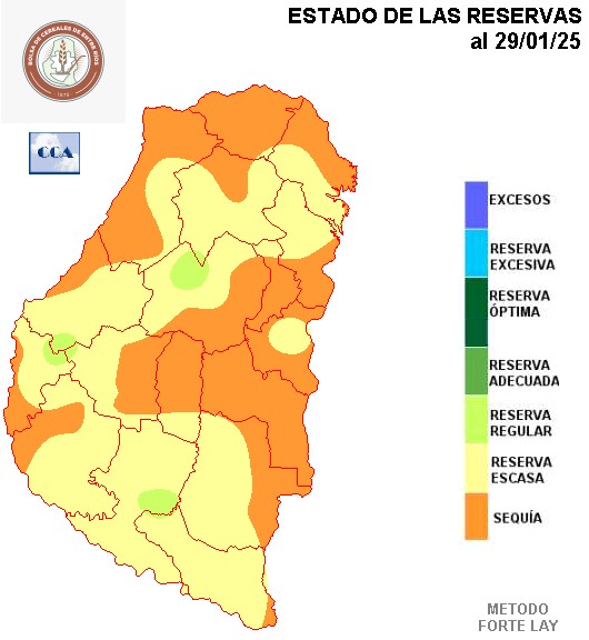 Mapa de reservas