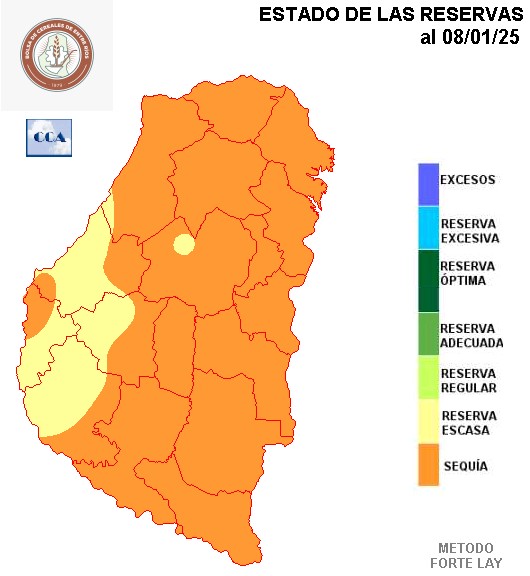 Mapa de reservas