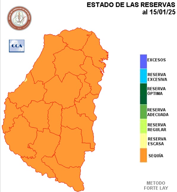 Mapa de reservas