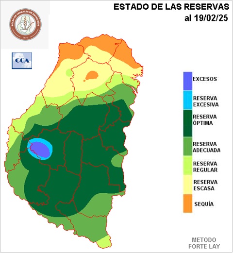 Mapa de reservas